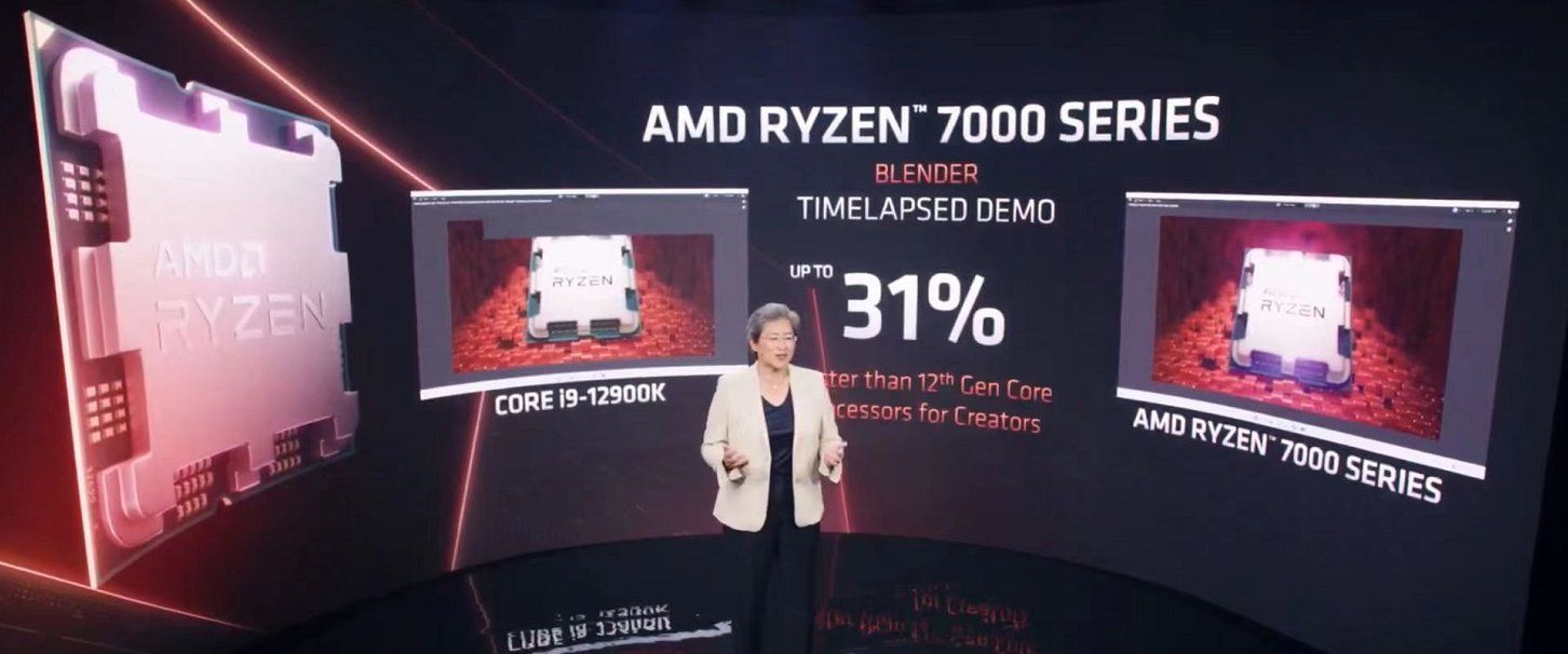 AMD Ryzen 7000 vs Intel Core i9-12900K