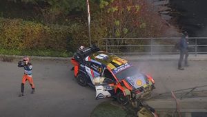 Poważny wypadek w WRC. Załoga może mówić o szczęściu