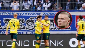 Norweg błysnął w meczu z Lechem. Jego bramki docenił Haaland