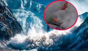 Snowboardzista spadł z lawiną z Rysów. Znaleziono nagranie