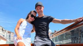 Żyła zrobił sobie krótki urlop. Zobacz, gdzie zabrał ukochaną