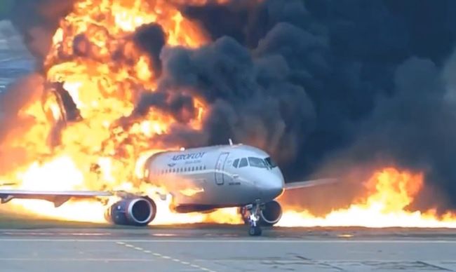 Samolot rozbił się na moskiewskim lotnisku. Pilot skazany na 6 lat więzienia