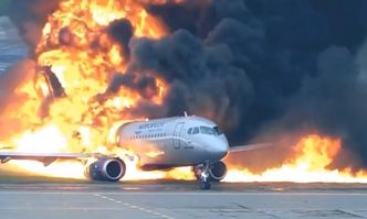 Samolot rozbił się na moskiewskim lotnisku. Pilot skazany na 6 lat więzienia