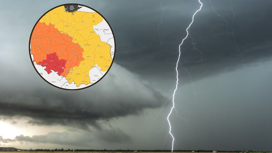 Synoptycy pokazali mapy. W nocy z piątku na sobotę możliwe są ekstremalne burze