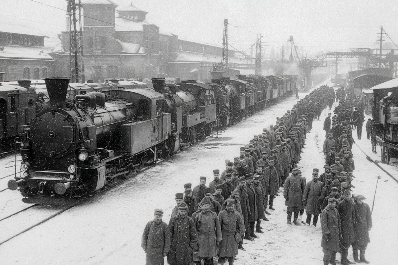 Kolejarze – cisi bohaterowie zwycięstwa. Jak kolej przesądziła o sukcesie Powstania Wielkopolskiego
