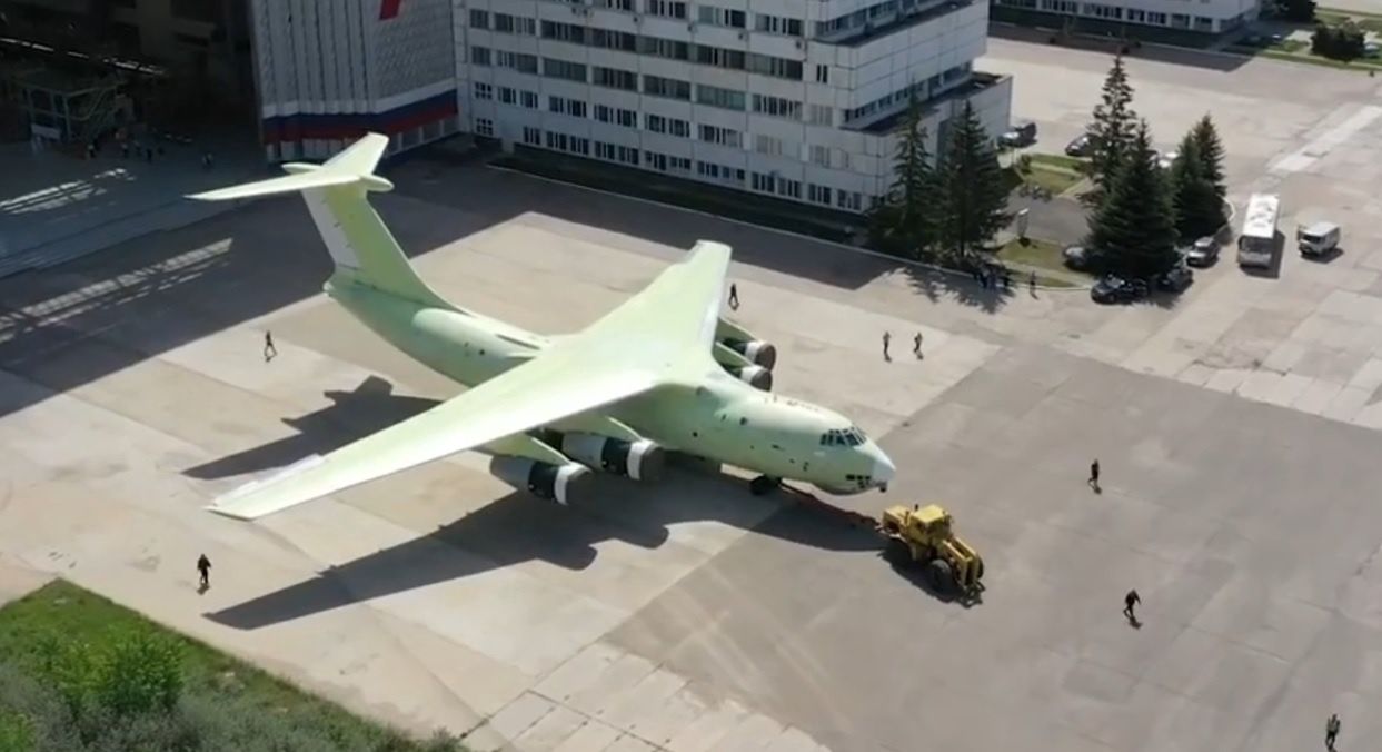 Rosja. Pierwszy Ił-76MD-90A ukończony. Zobacz, jak prezentuje się gigant [Wideo]