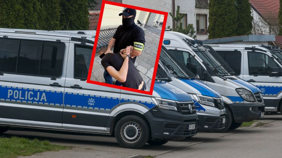 Mężczyzna został zatrzymany i doprowadzony do Komendy Stołecznej