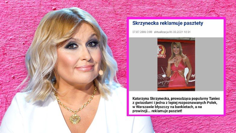 #18 lat temu na Pudelku: Kasia Skrzynecka reklamowała pasztet