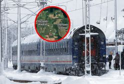 Pociąg utknął w zaspie. 180 osób uwięzionych