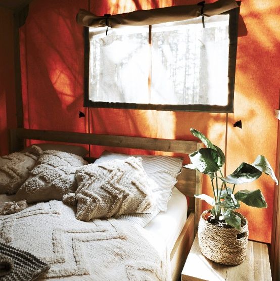 Namiot na glampingu Anny Dereszowskiej