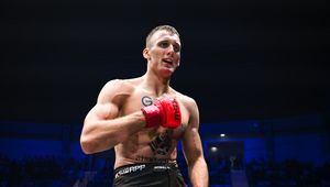 Młody talent nie zawiódł. Spektakularnie zadebiutował w KSW