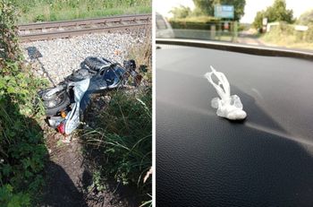 Pościg ulicami Świdwina. Kierowca motocykla pod wpływem amfetaminy i bez uprawnień