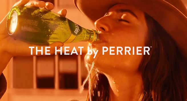 Marka wody Perrier wraca z globalną kampanią „Heat by Perrier”