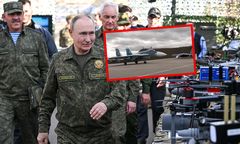 Zapad: wpadka wojskowych. Pokazali dmuchany samolot