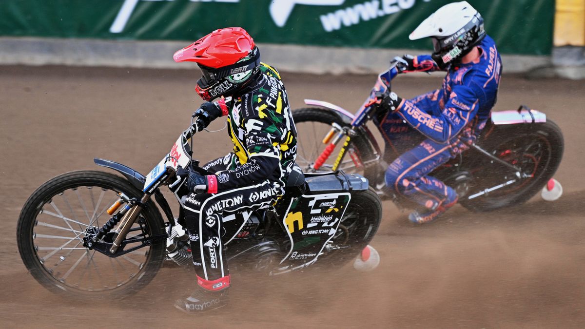 WP SportoweFakty / Łukasz Forysiak / Na zdjęciu: Piotr Pawlicki w czerwonym kasku