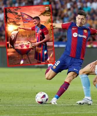 Tylko spójrz! Tak Barcelona podsumowała wyczyny "Lewego"