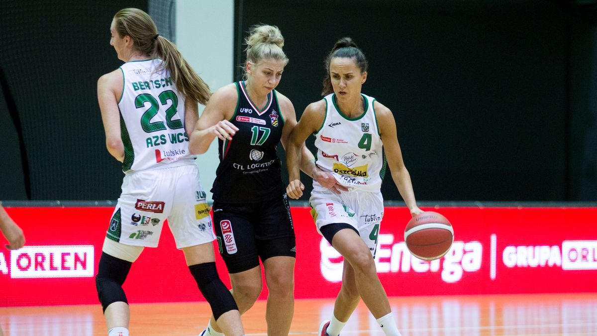 WP SportoweFakty / Jacek Wojciechowski / Na zdjęciu: mecz Pszczółka PC AZS-UMCS Lublin - CTL Zagłębie Sosnowiec