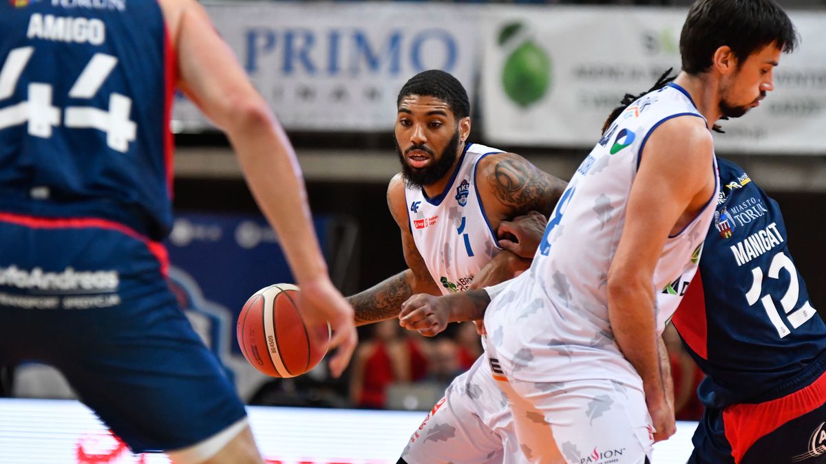Materiały prasowe / Michał Dubiel (MKS Dąbrowa Górnicza) / Na zdjęciu: Devyn Marble