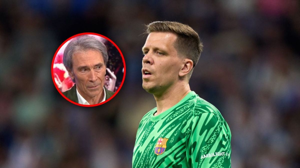 Getty Images / Alex Caparros/x.com/El Chiringuito / Na zdjęciu: Wojciech Szczęsny, na małym zdjęciu: Francisco Jose Carrasco