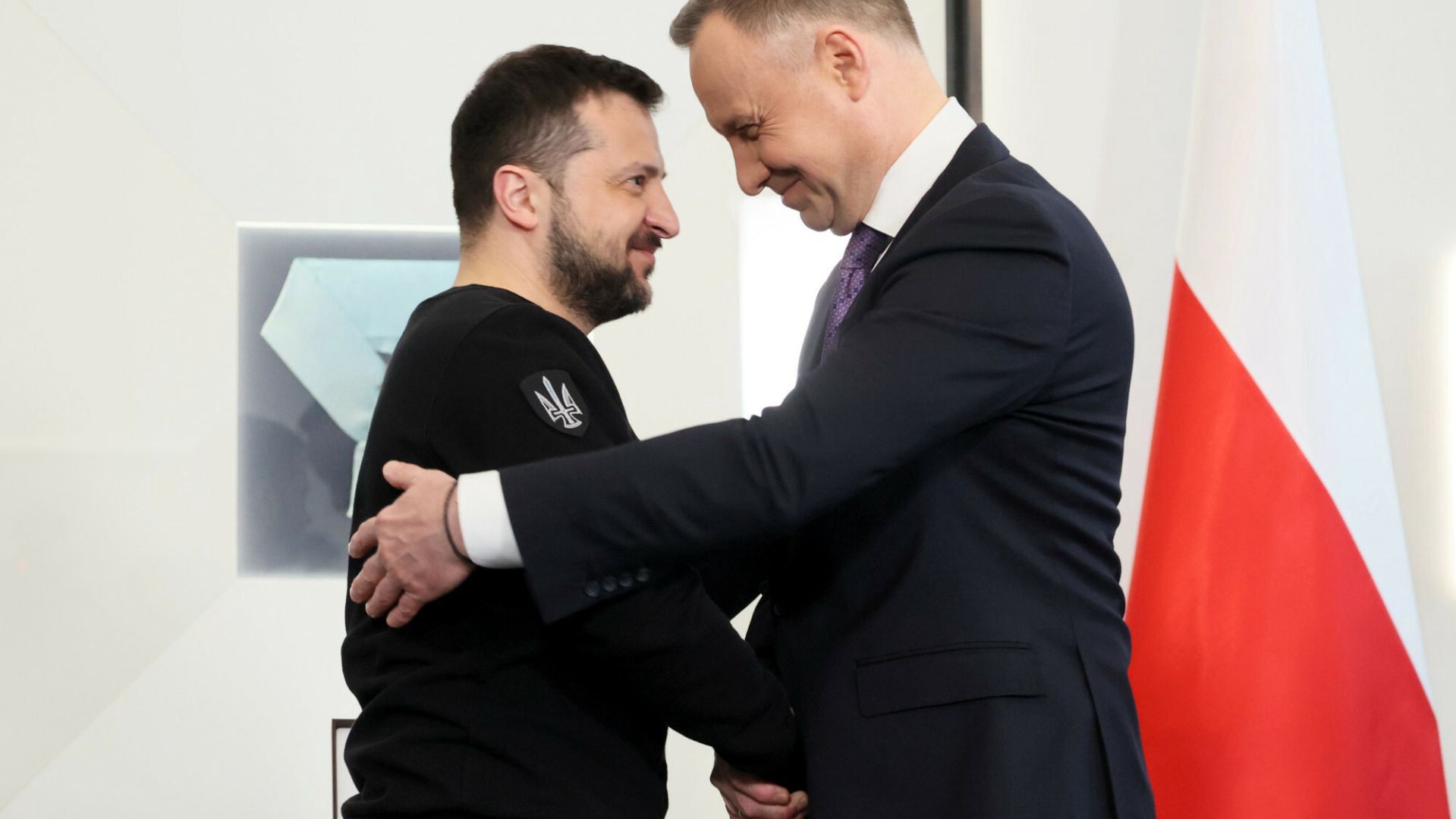 Wołodymyr Zełenski i Andrzej Duda. Kryzys zbożowy wystawia na próbę również osobiste relacje obydwu prezydentów 
