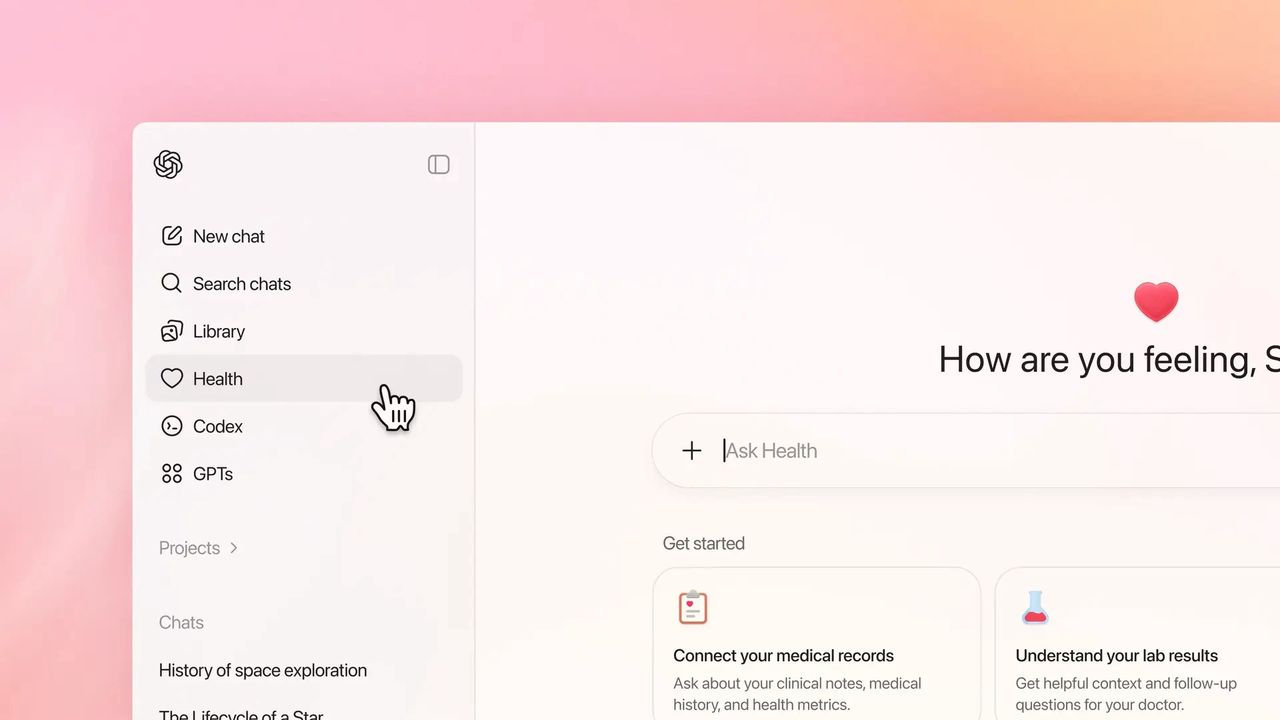 ChatGPT Health to nowa zakładka poświęcona zdrowiu