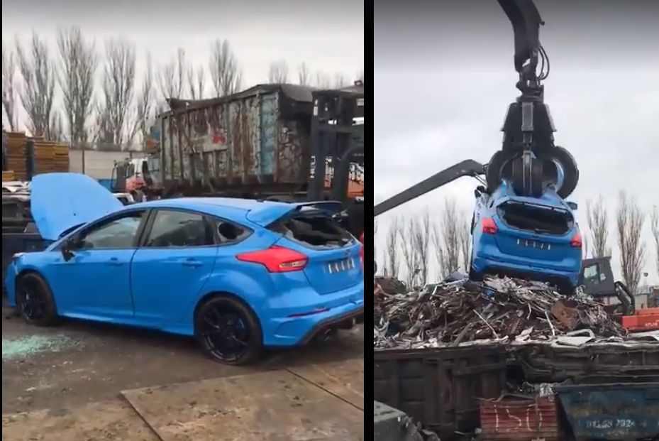 Żaden samochód nie powinien tak kończyć. A już na pewno nie Focus RS