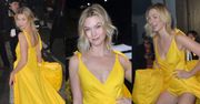 Karlie Kloss zamiata paryskie podłogi gigantycznym trenem