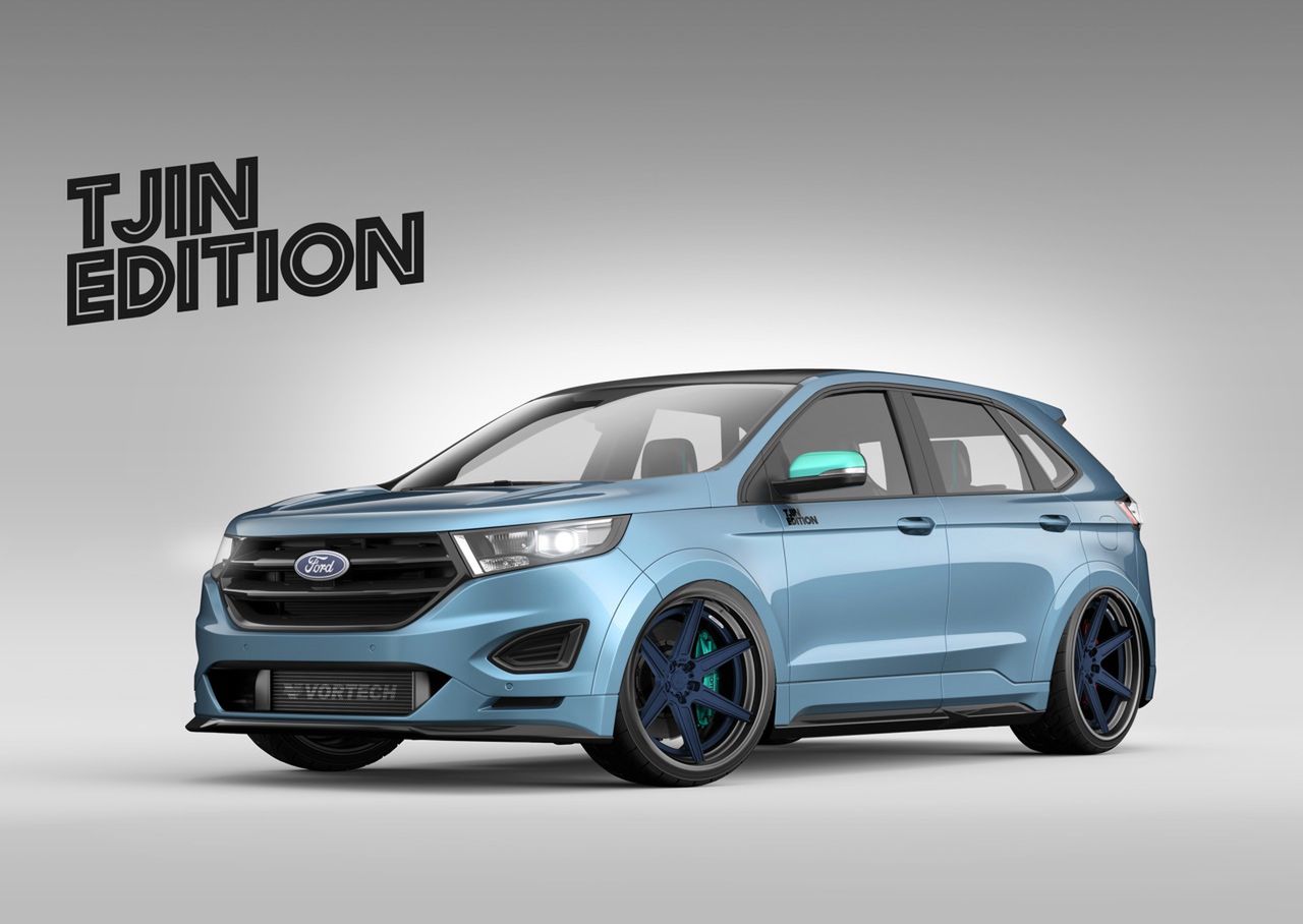 Ze stajni Forda na SEMA przyjadą także trzy wersje Edge'a Sport: Tjin Edition...