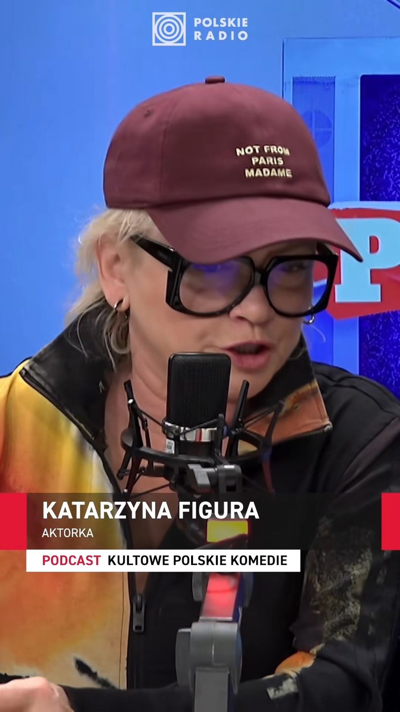 Katarzyna Figura w podcaście "Kultowe polskie komedie"