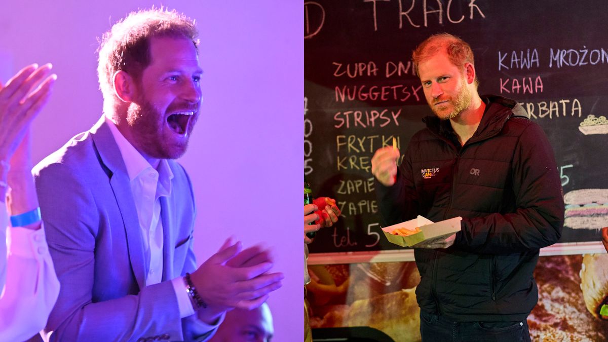 Harry zajadał się śmieciowym jedzeniem w Polsce