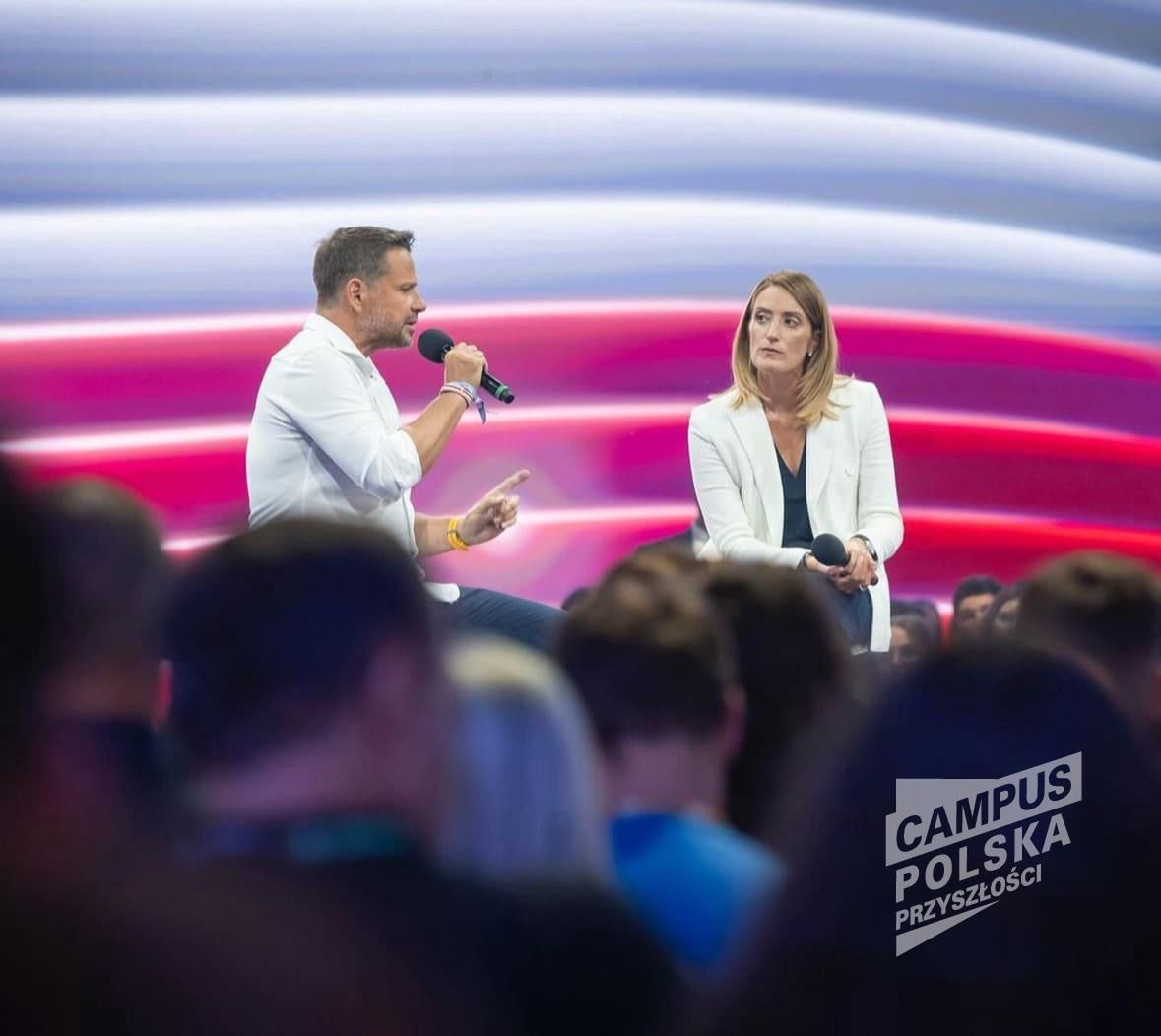 Roberta Metsola, przewodnicząca Parlamentu Europejskiego
