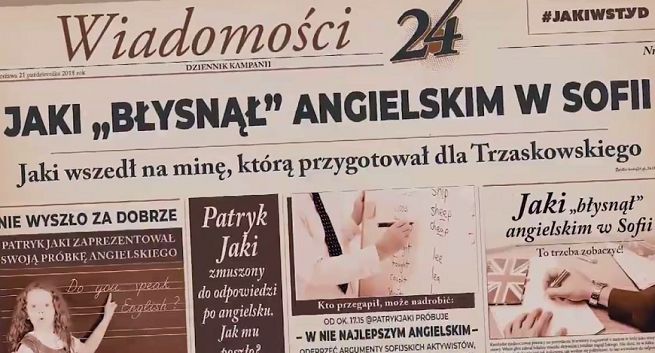 W spocie Koalicji Obywatelskiej Warszawa wytyka Jakiemu wpadki, w spocie PiS Morawiecki na wiecach (wideo)