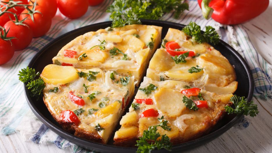 Omlet z ziemniakami, czyli tortilla de patatas