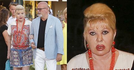 Ivana Trump korzysta z życia singielki na wieczornym wyjściu w Saint-Tropez (FOTO)