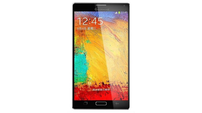 Goophone N4 - chińska podróbka Galaxy Note'a 4 2