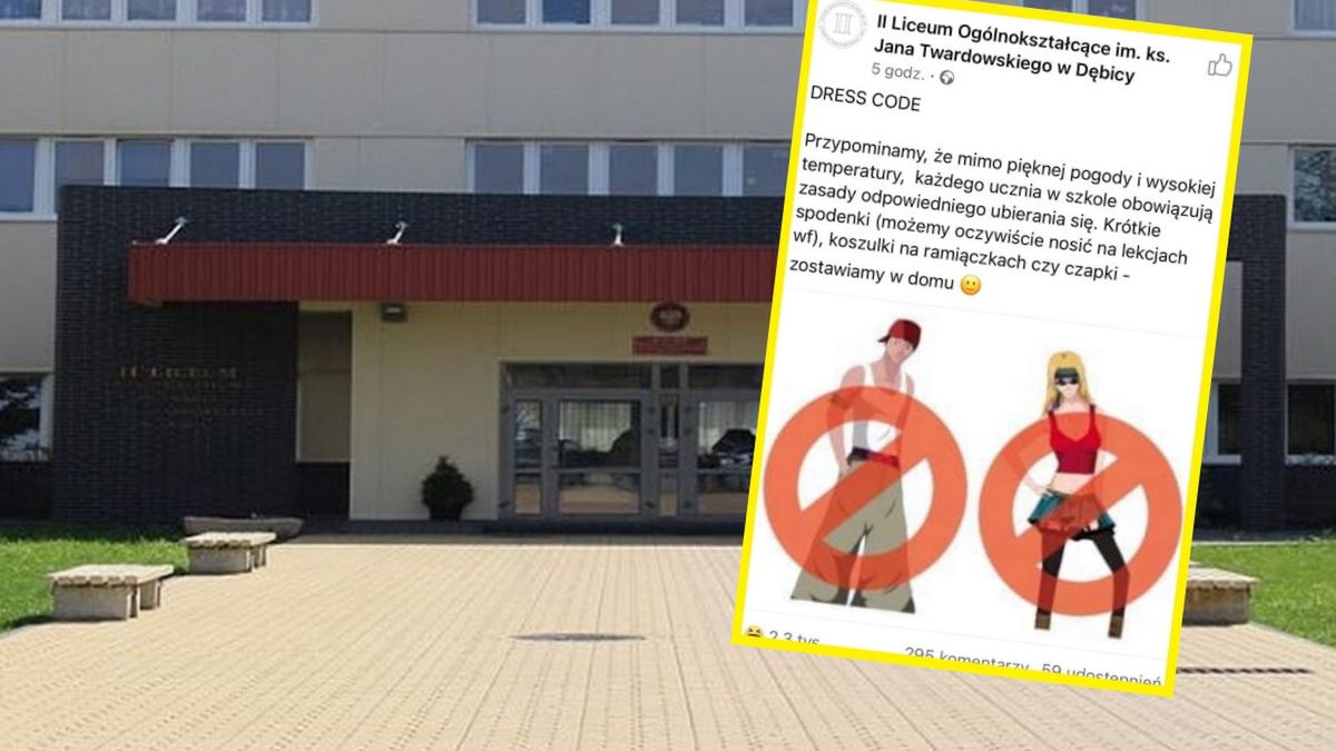 Liceum wywołało poruszenie