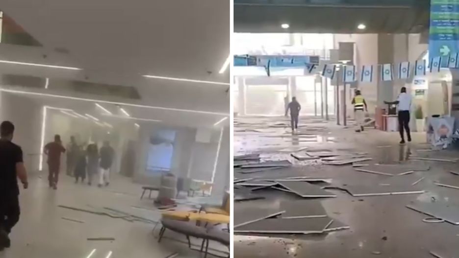 Zaatakowany szpital w Beer Szwewie