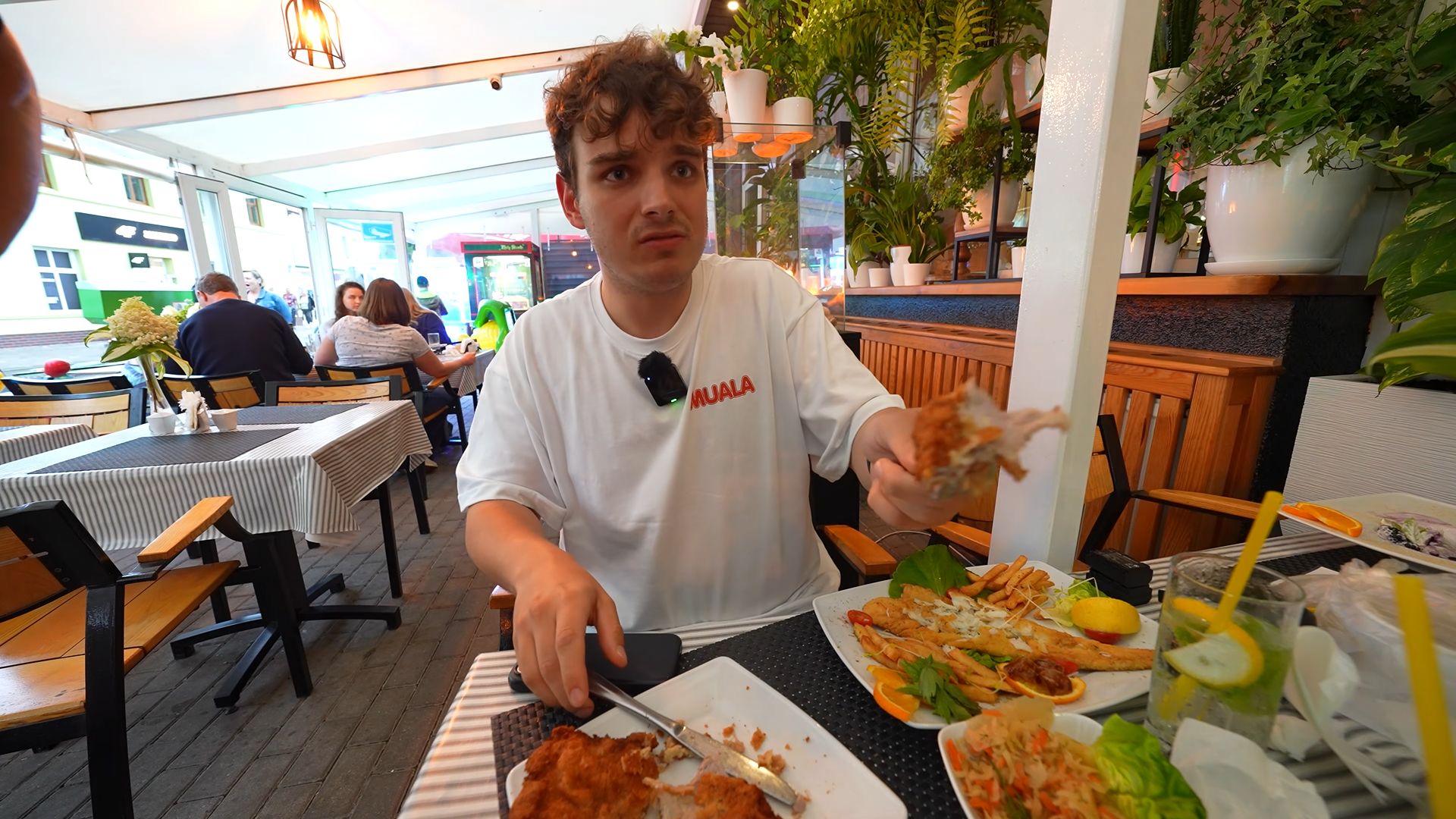 Książulo odwiedził scamerską restaurację