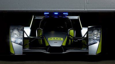 Caparo T1 - najszybsze policyjne auto