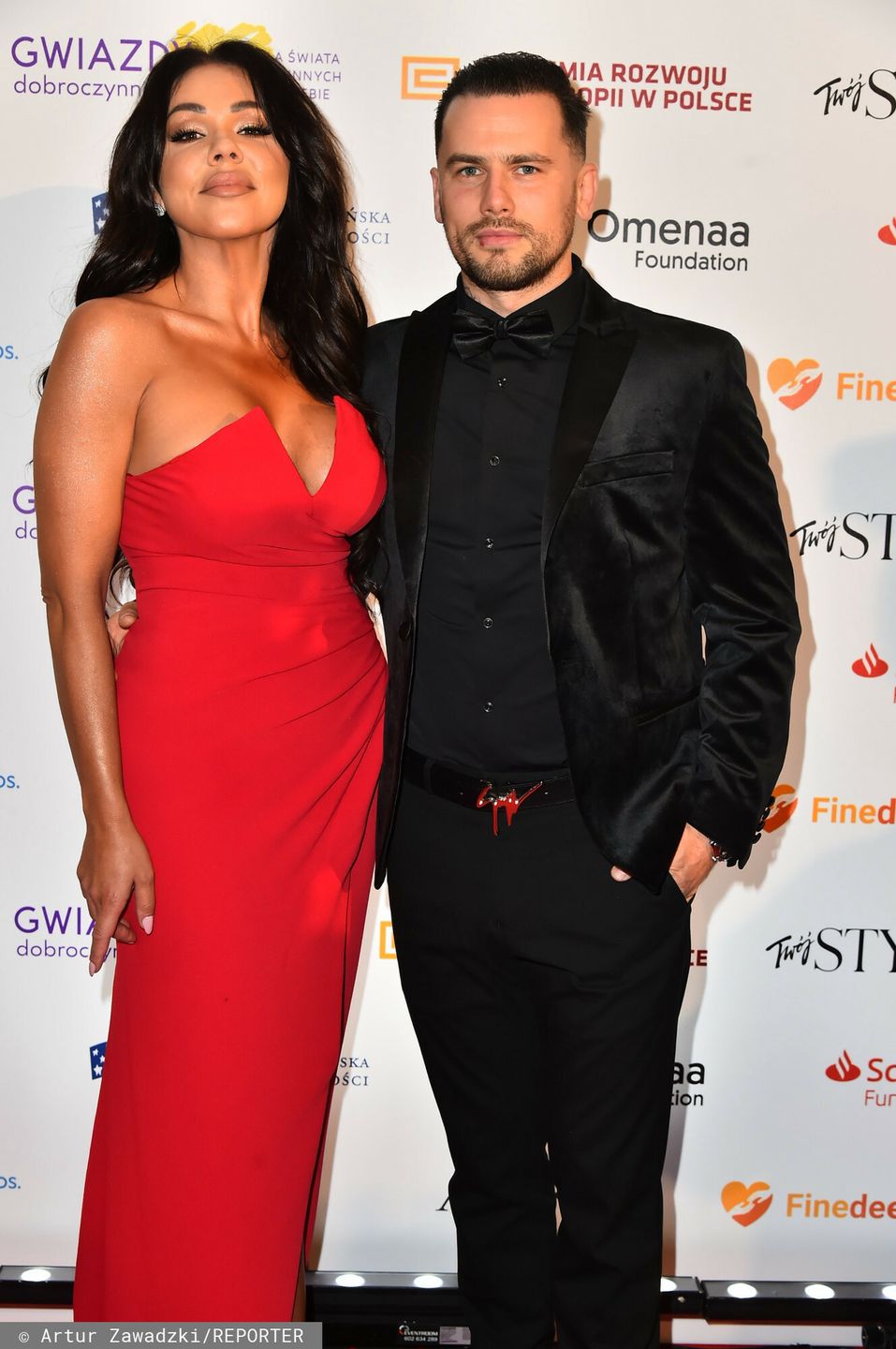 Sylwia Bomba i Grzegorz Collins