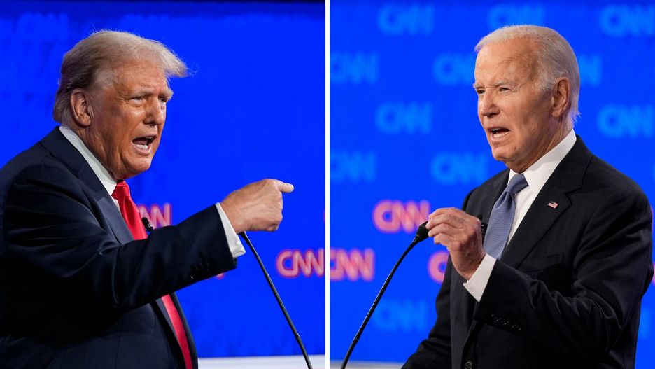 Debata prezydencka Biden - Trump okazała się być porażką urzędującego prezydenta