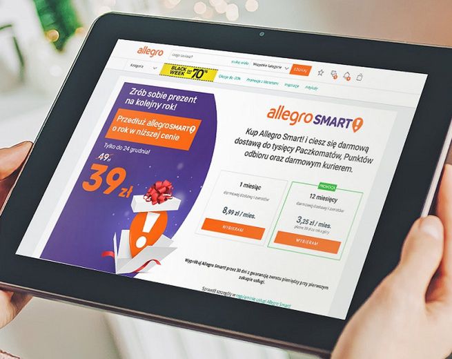 Jak oszczędzić na prezentach świątecznych? Wystarczy Allegro Smart!