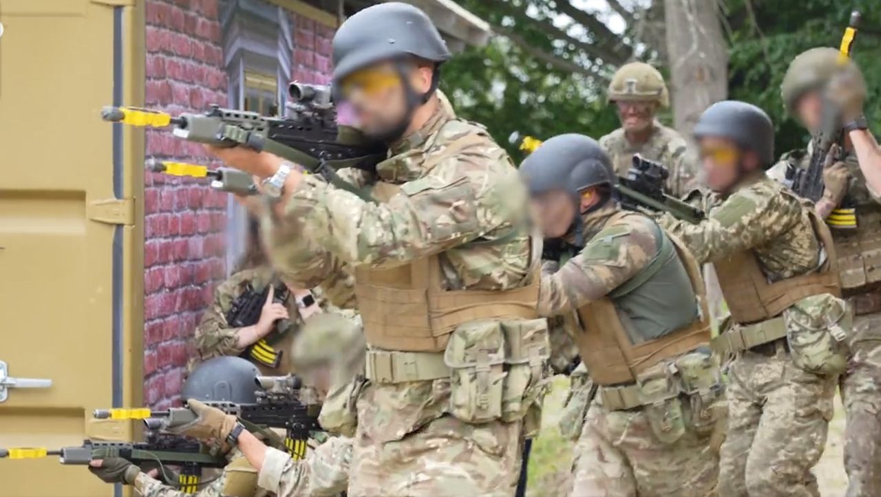 Szkolenie ukraińskich żołnierzy w Wielkiej Brytanii
