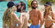 Heidi Klum ŚWIECI GOLIZNĄ na karaibskiej plaży. 50-latka odkryła fontannę młodości? (ZDJĘCIA)