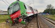 Groźny wypadek na przejeździe kolejowym pod Sokółką: Zderzenie szynobusu z ciężarówką