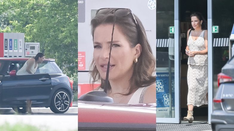 Anna Dereszowska na mieście