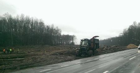 Budowa zachodniej obwodnicy Lublina. Tysiące wyciętych drzew [ZDJĘCIA]
