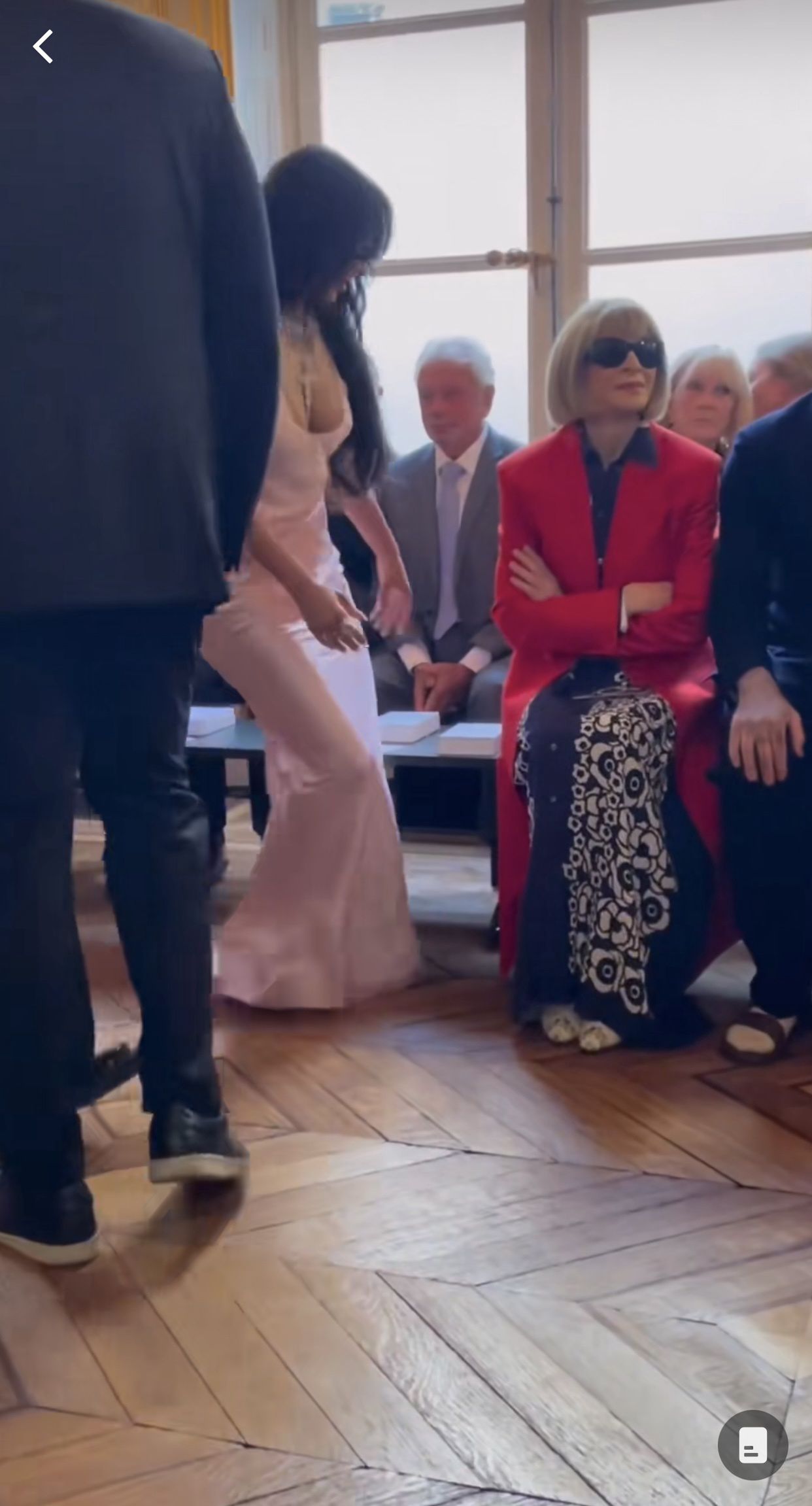 Anna Wintour and Kim Kardashian