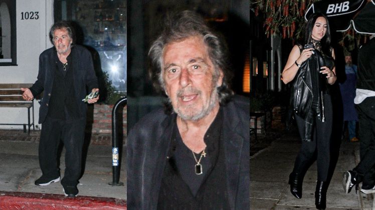 Al Pacino na randce z młodszą towarzyszką
