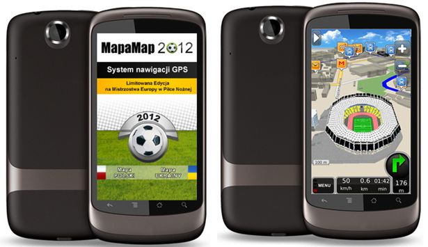 MapaMap 2012 poprowadzi kibiców na stadiony EURO 2012